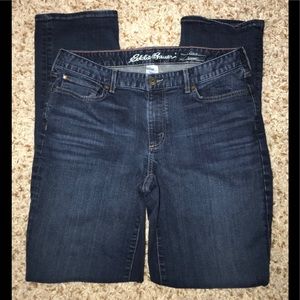 Eddie Bauer “Slightly Curvy Boot Cut”  Size 14
